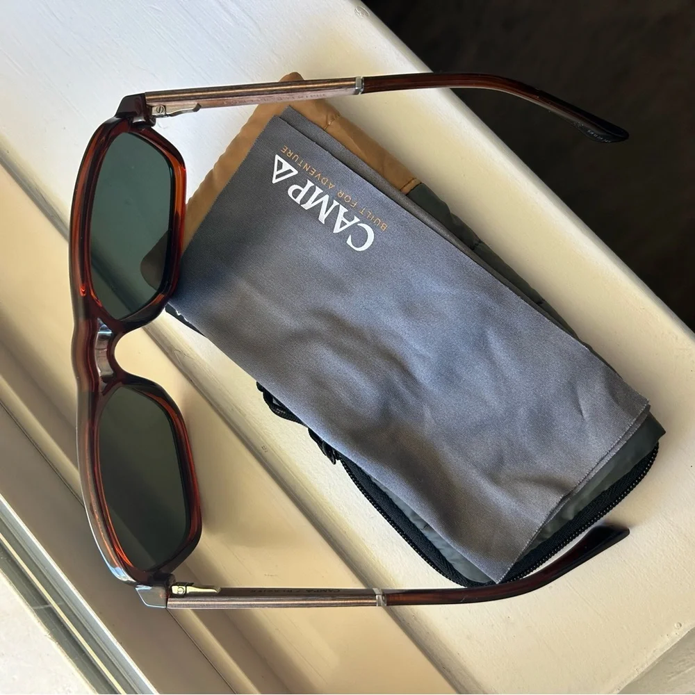 Unisex CAMP Glacier Clay/Walnut Polarized Sunglasses